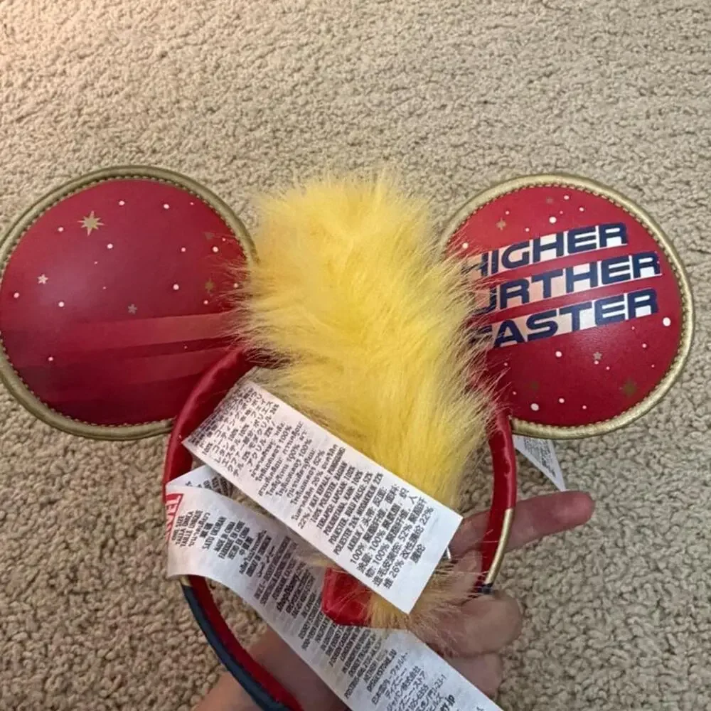 New captain marvel red headband